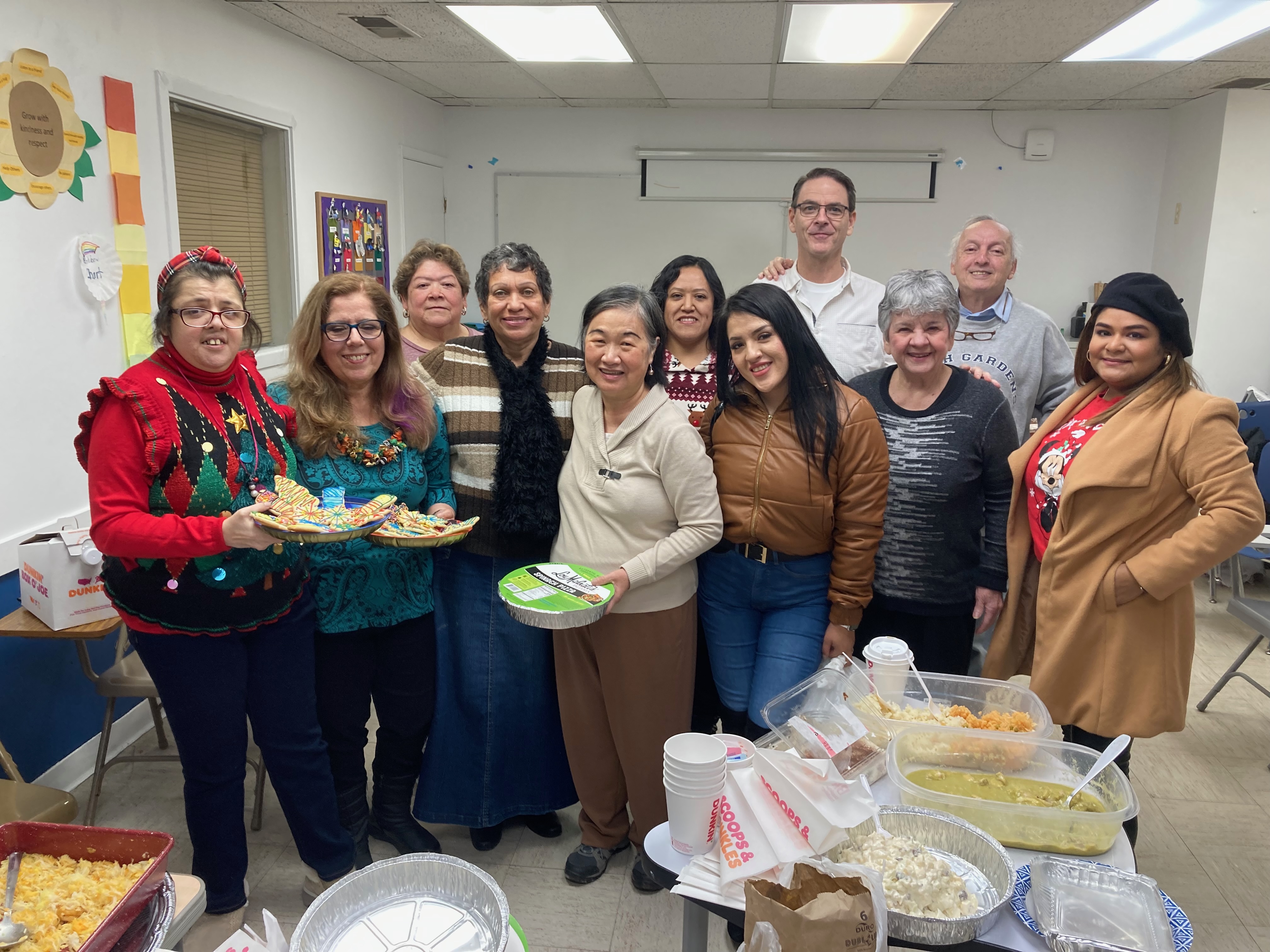 Dima with her class 2