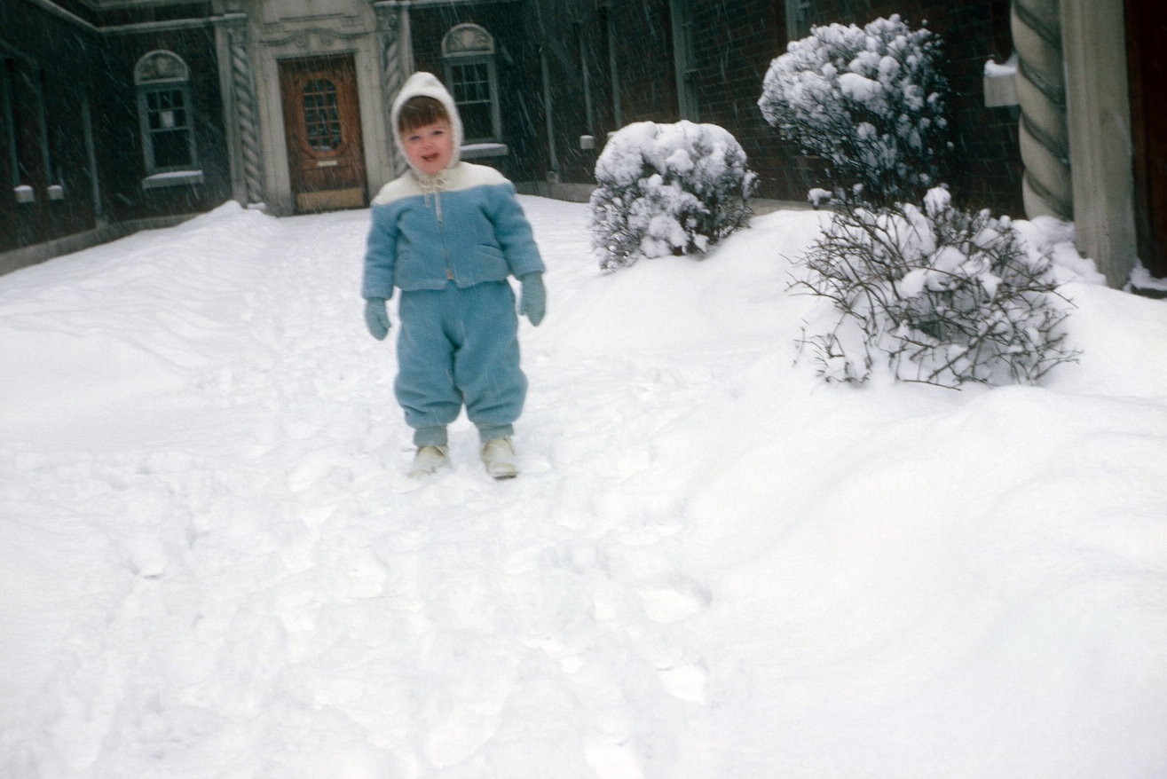Evanston winter scene