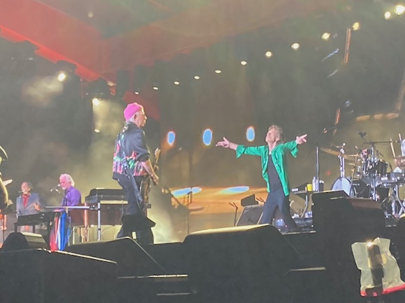 The Rolling Stones Onstage, Raymond James Stadium, Tampa, Florida, October 29, 2021